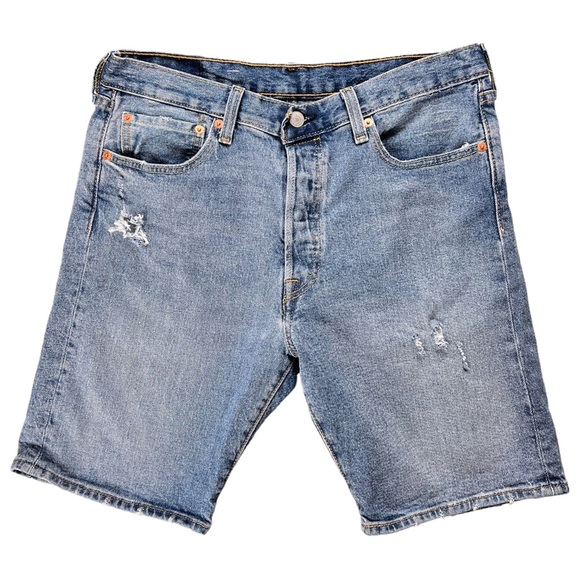 Levi’s 501 ORIGINAL HEMMED 9" MEN'S SHORTS Size 33 - Picture 3 of 15